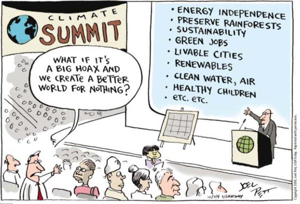 what if it's a big hoax and we create a better world for nothing