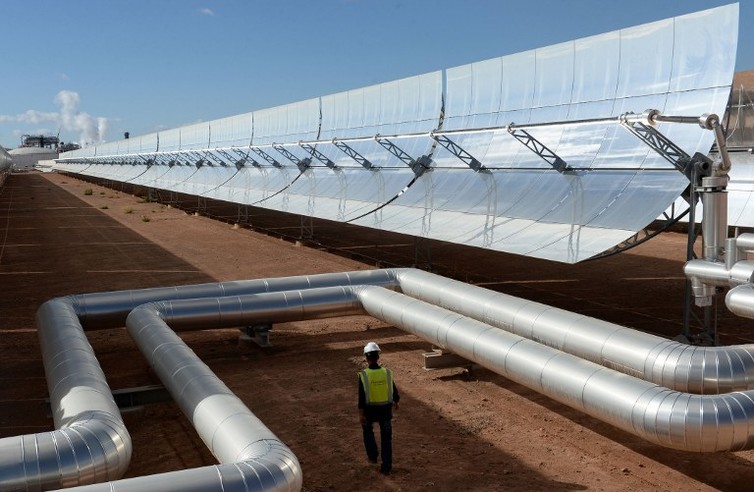 La centrale Noor. Fadel Senna/AFP