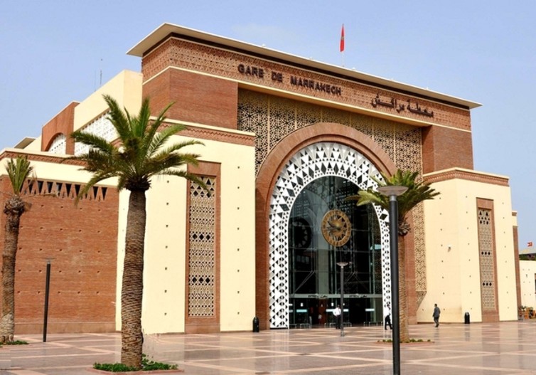  La gare de Marrakech. Khalid Elhousni, Author provided 