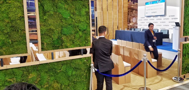 Cardboard conference seating???