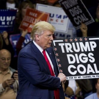 Trump Digs Coal