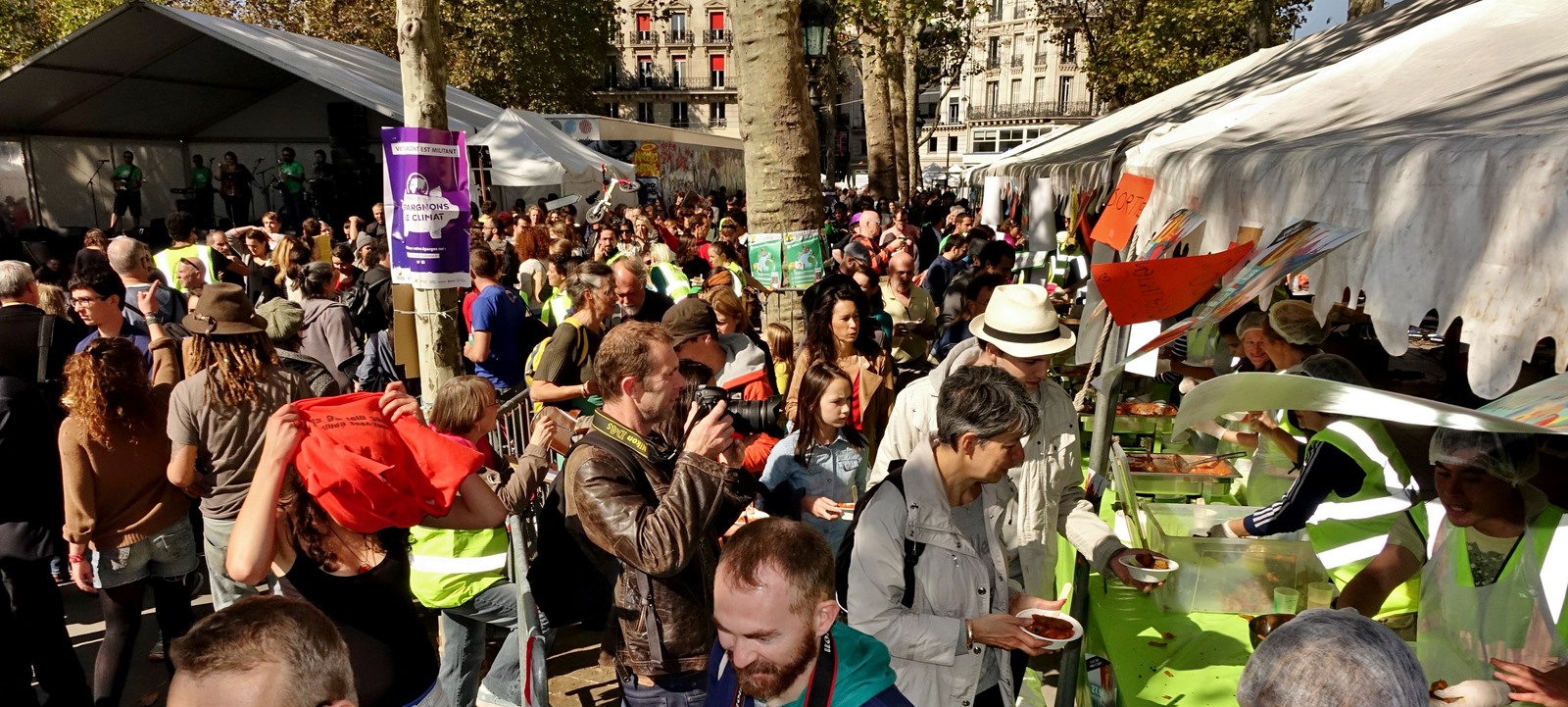Le banquet des 5.000, une Disco Soupe géante gratuite le dimanche midi.