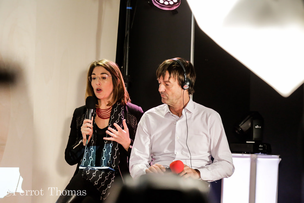 Nicolas Hulot et Naomi Klein