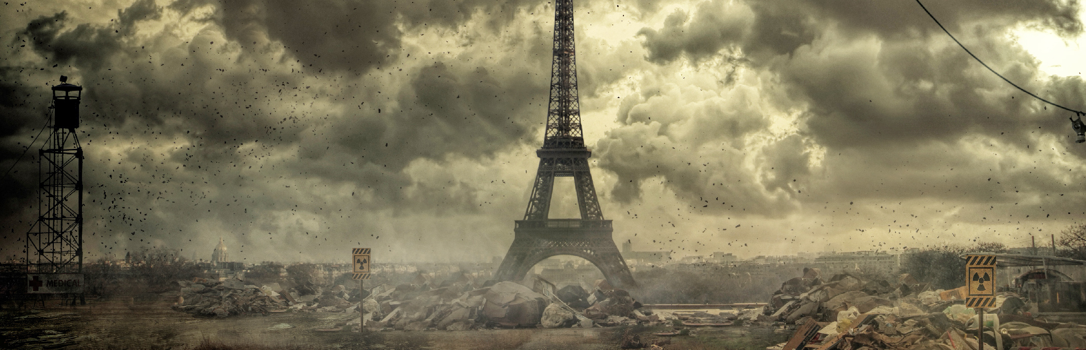 Paris après une catastrophe nucléaire