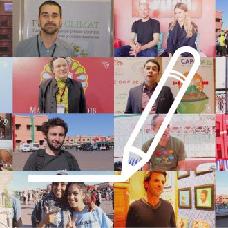 Les visages de la COP22